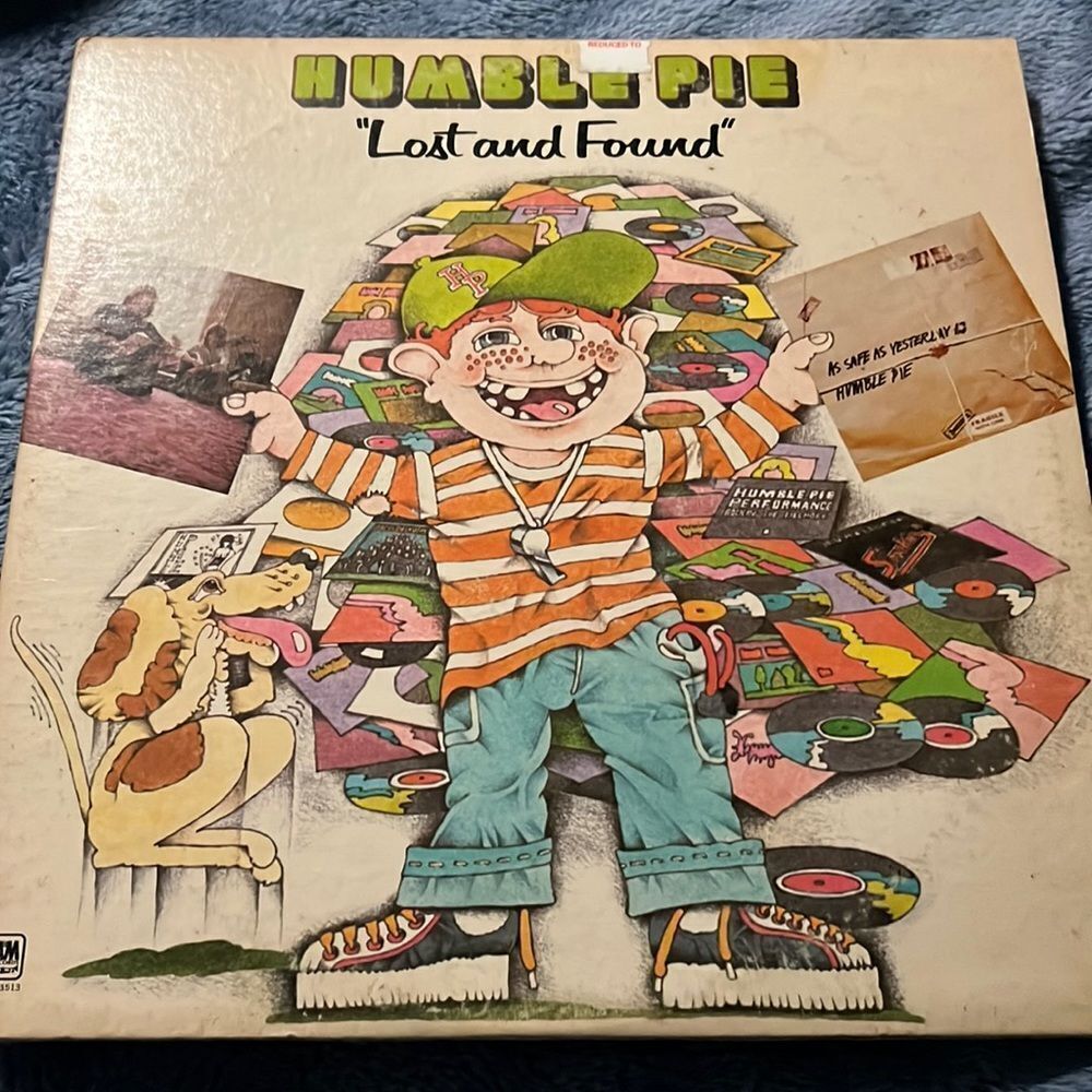 Humble Pie- Lost and Found- Original 1972 Double LP Vinyl SP-3513
